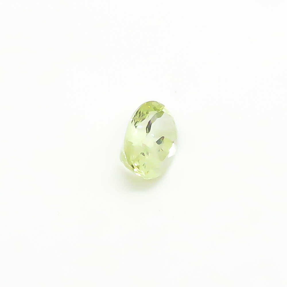 0.86 ct Oval Pale Yellowish-Green Chrysoberyl