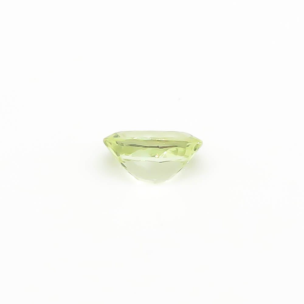 0.86 ct Oval Pale Yellowish-Green Chrysoberyl