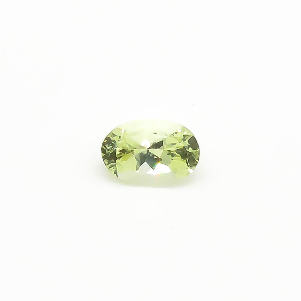 0.86 ct Oval Pale Yellowish-Green Chrysoberyl