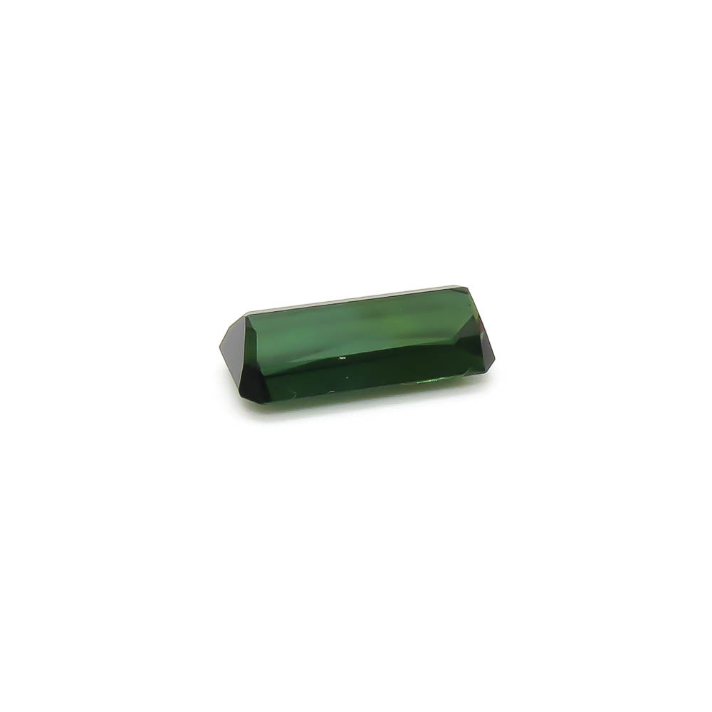 3.62 ct Octagon Faceted Bi-Colour Blue-Green To Forest Green Tourmaline