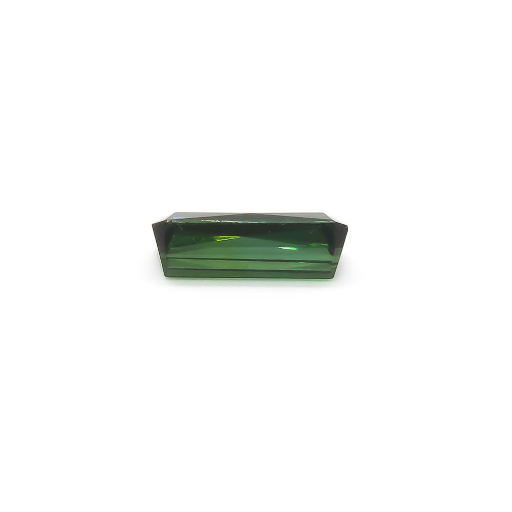 3.62 ct Octagon Faceted Bi-Colour Blue-Green To Forest Green Tourmaline