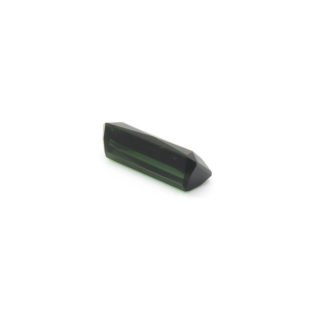 3.62 ct Octagon Faceted Bi-Colour Blue-Green To Forest Green Tourmaline