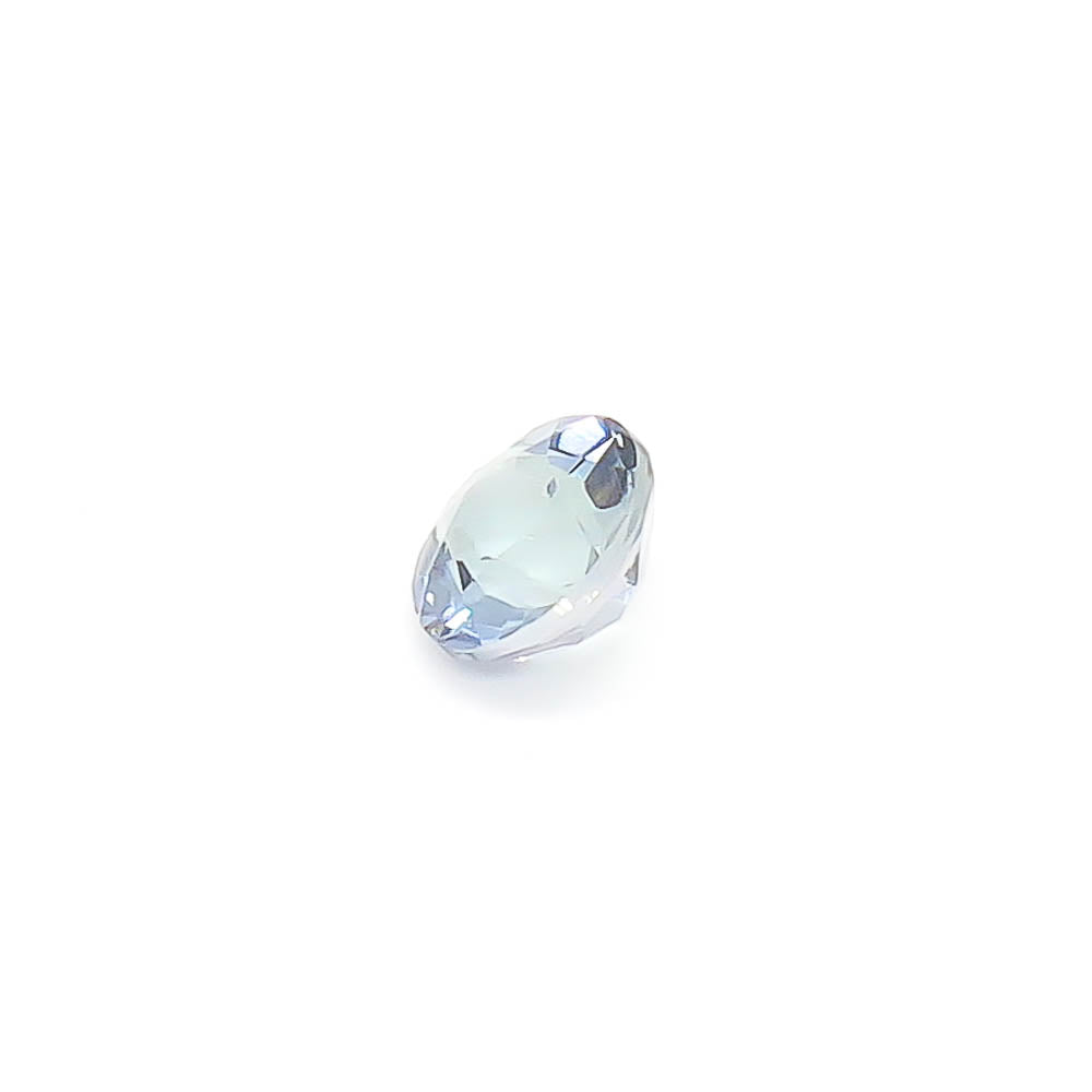 1.08 ct Round Faceted Peacock Tanzanite