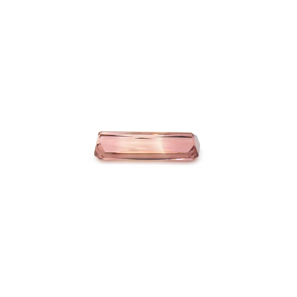 3.395 ct Tourmaline - Bi-Colour Dark to Light Pink Octagon