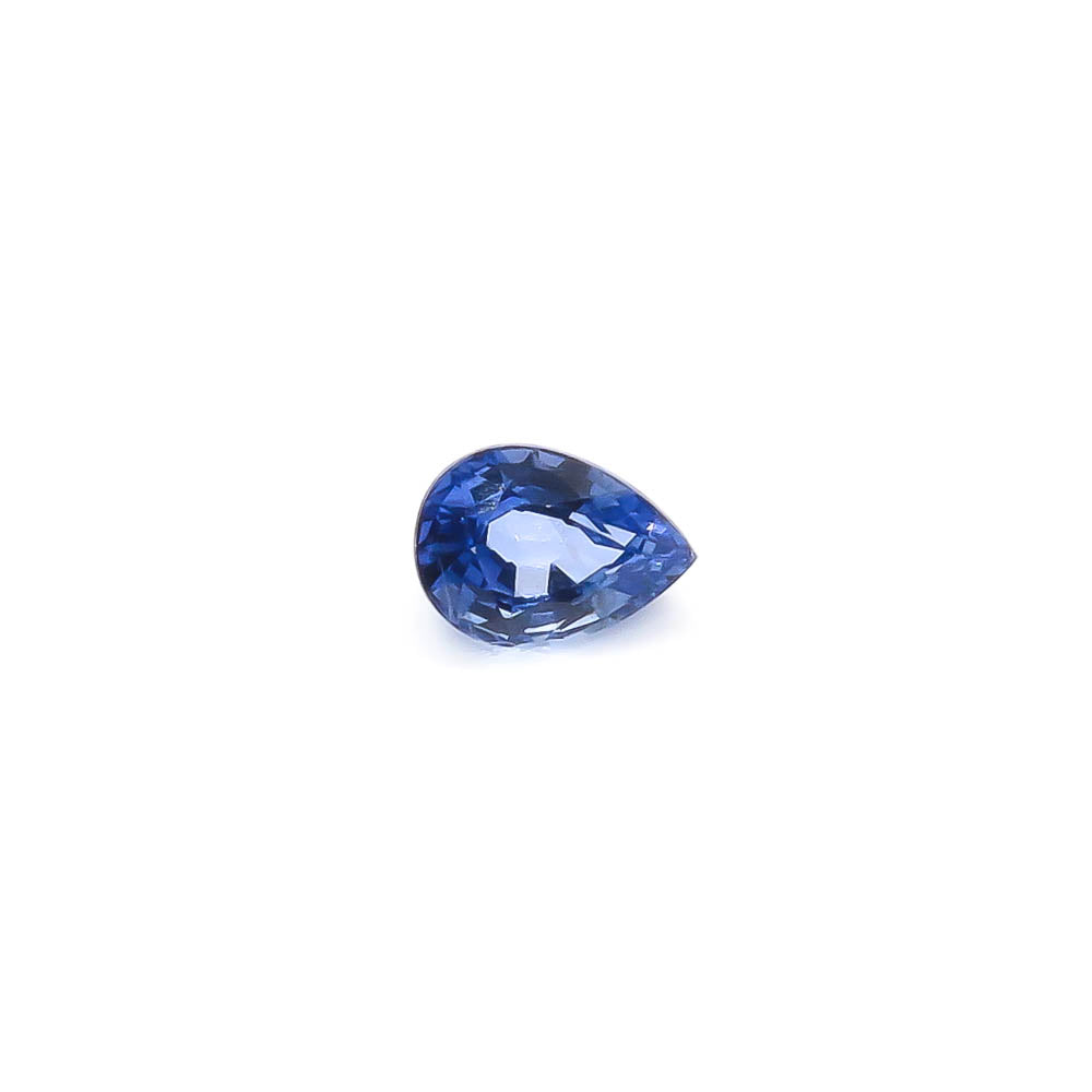 1.12 ct Pear Shaped Natural Ceylon Blue Sapphire