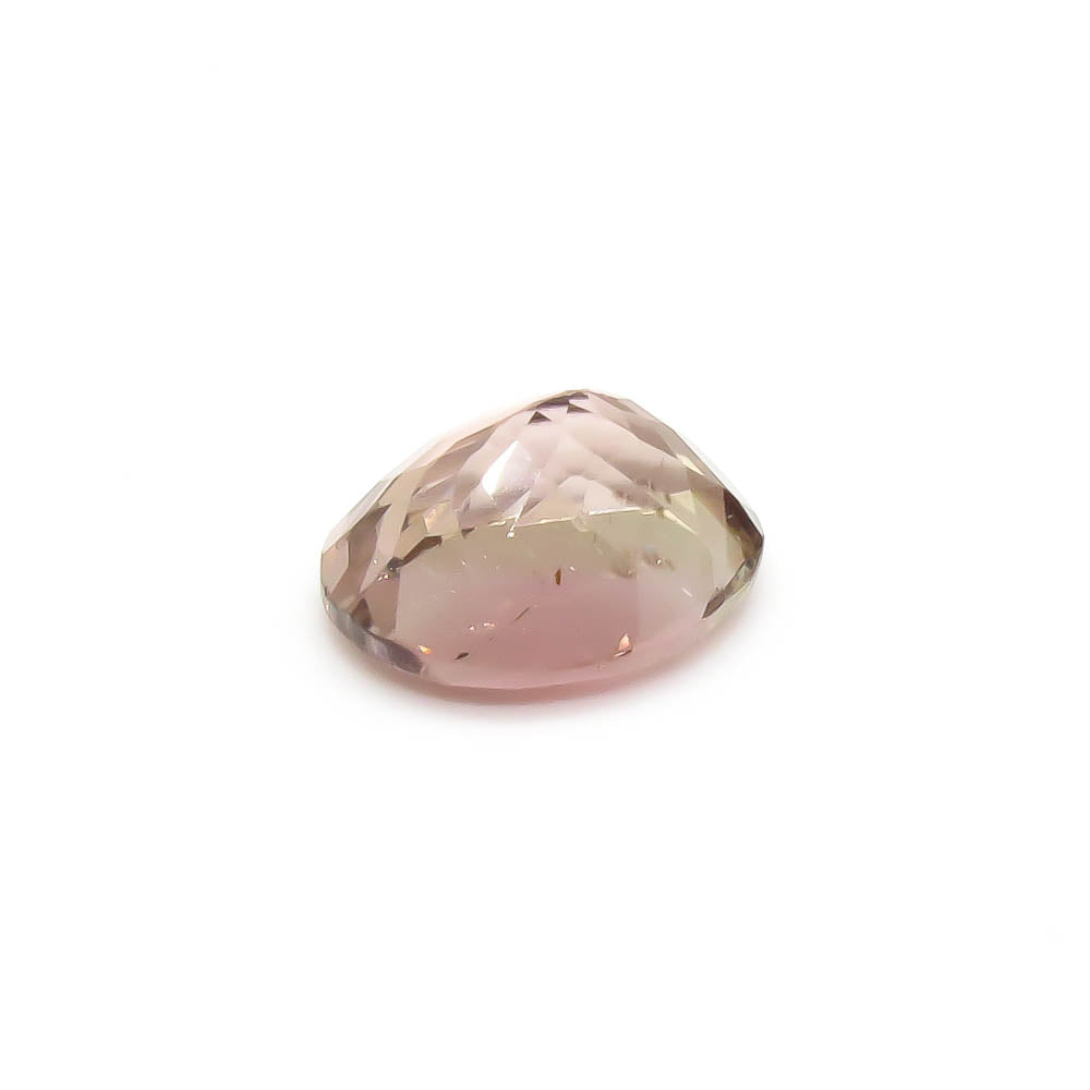 3.64 ct Oval Faceted Bi-Colour Pink Tourmaline