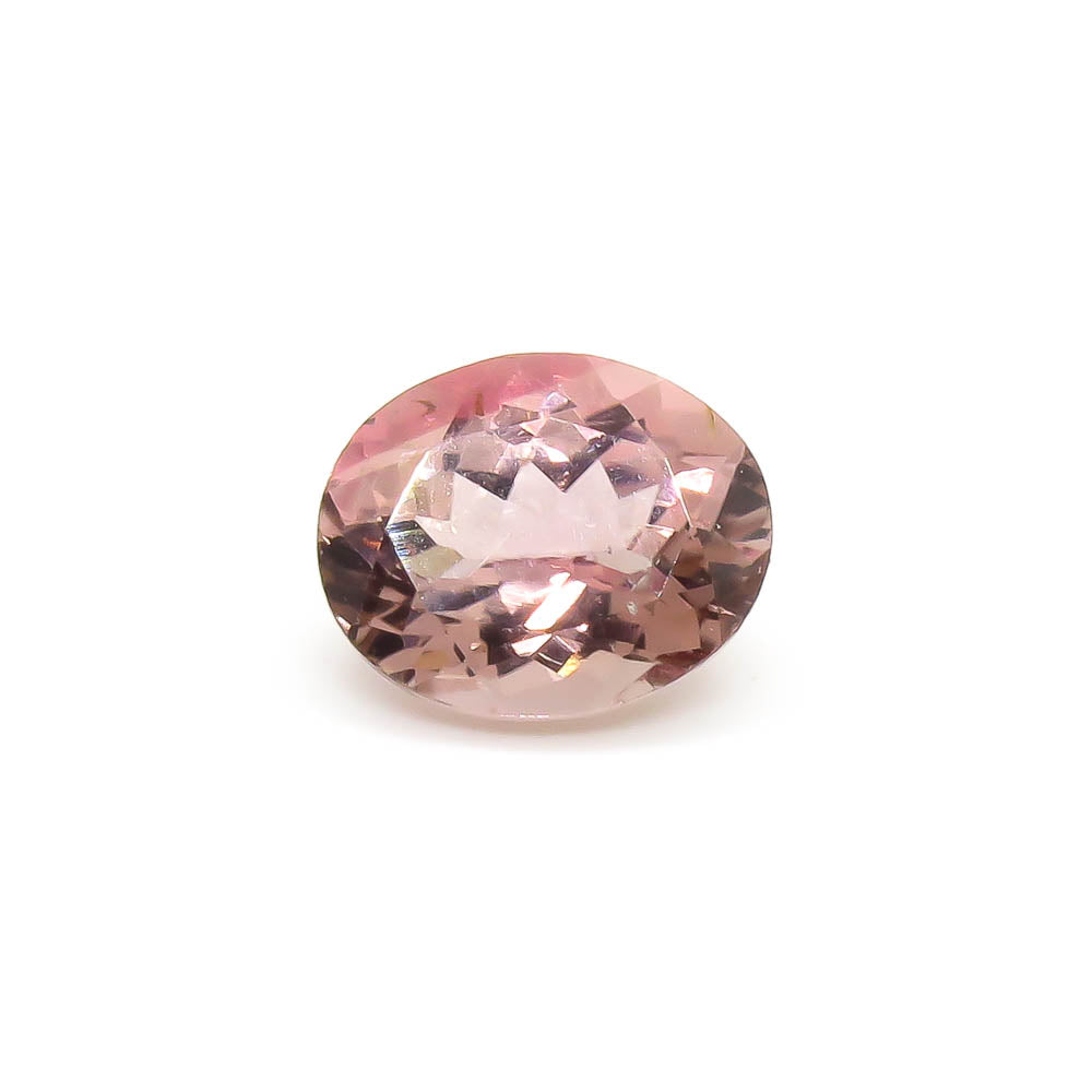 3.64 ct Oval Faceted Bi-Colour Pink Tourmaline