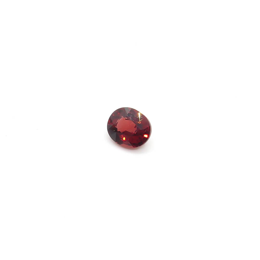 0.71 ct (6 mm x 5 mm) Wine-Red Oval Natural Pyrope Garnet