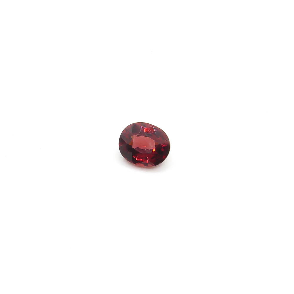 0.71 ct (6 mm x 5 mm) Wine-Red Oval Natural Pyrope Garnet