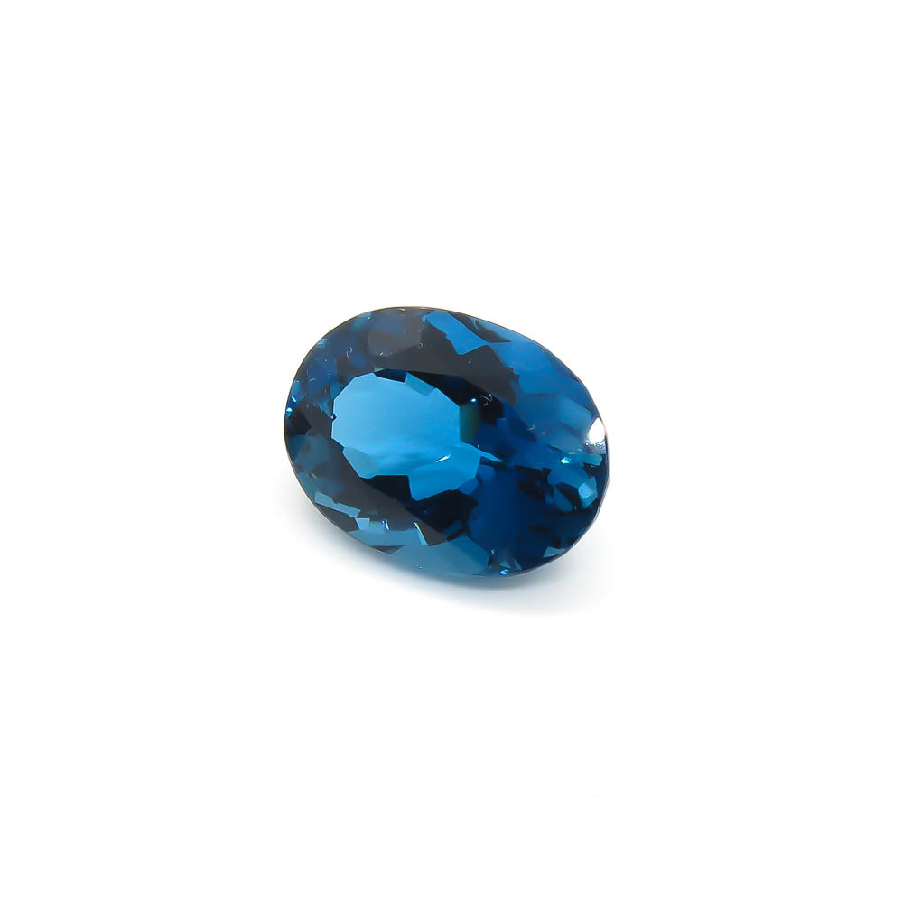 15.79 ct Oval London Blue Topaz