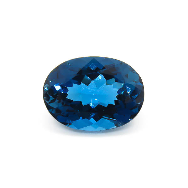 15.79 ct Oval London Blue Topaz