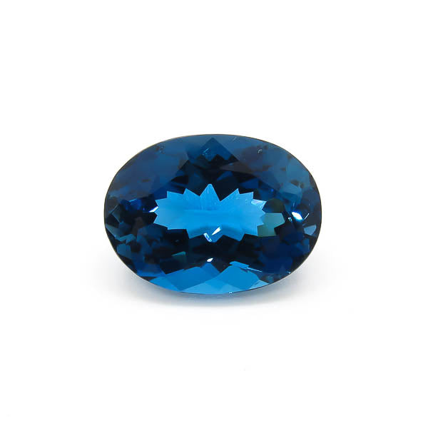 15.79 ct Oval London Blue Topaz