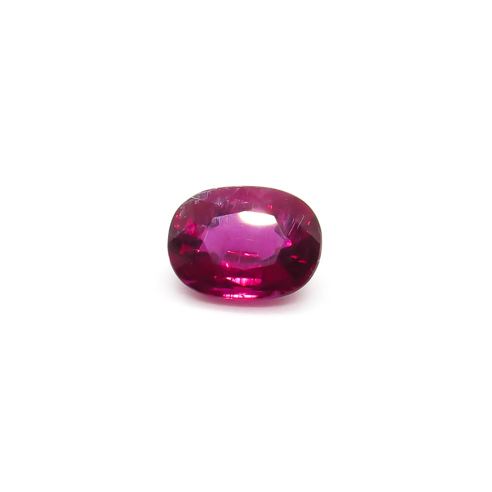 2.37 ct Oval Deep Purplish-Pink Tourmaline