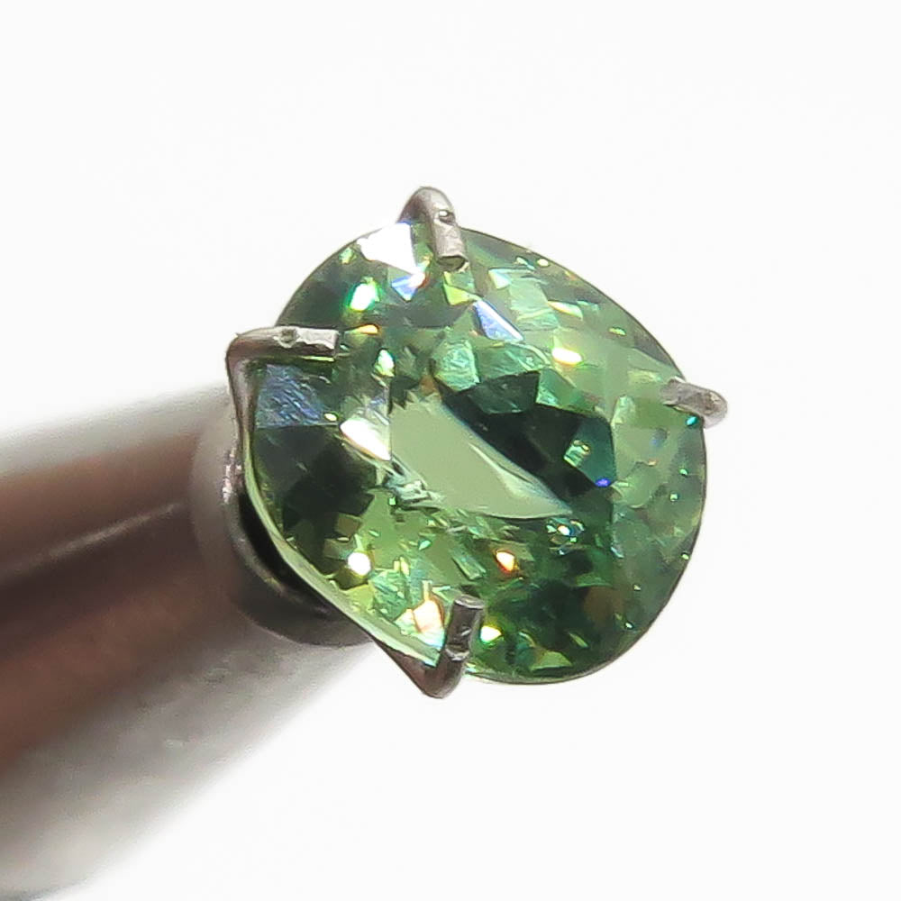 1.21 ct Demantoid Garnet - Bright yellow-green Oval