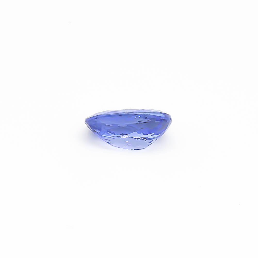 2.95 ct Oval Faceted Bluish-Purple Tanzanite