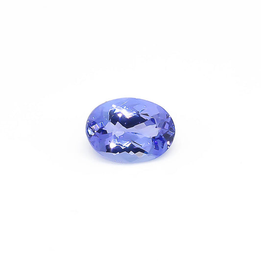 2.95 ct Oval Faceted Bluish-Purple Tanzanite