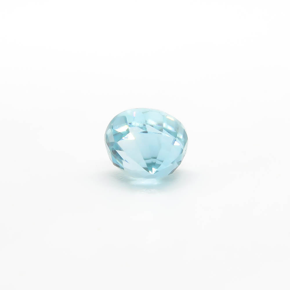 2.15 ct Oval Sky Blue Natural Zircon