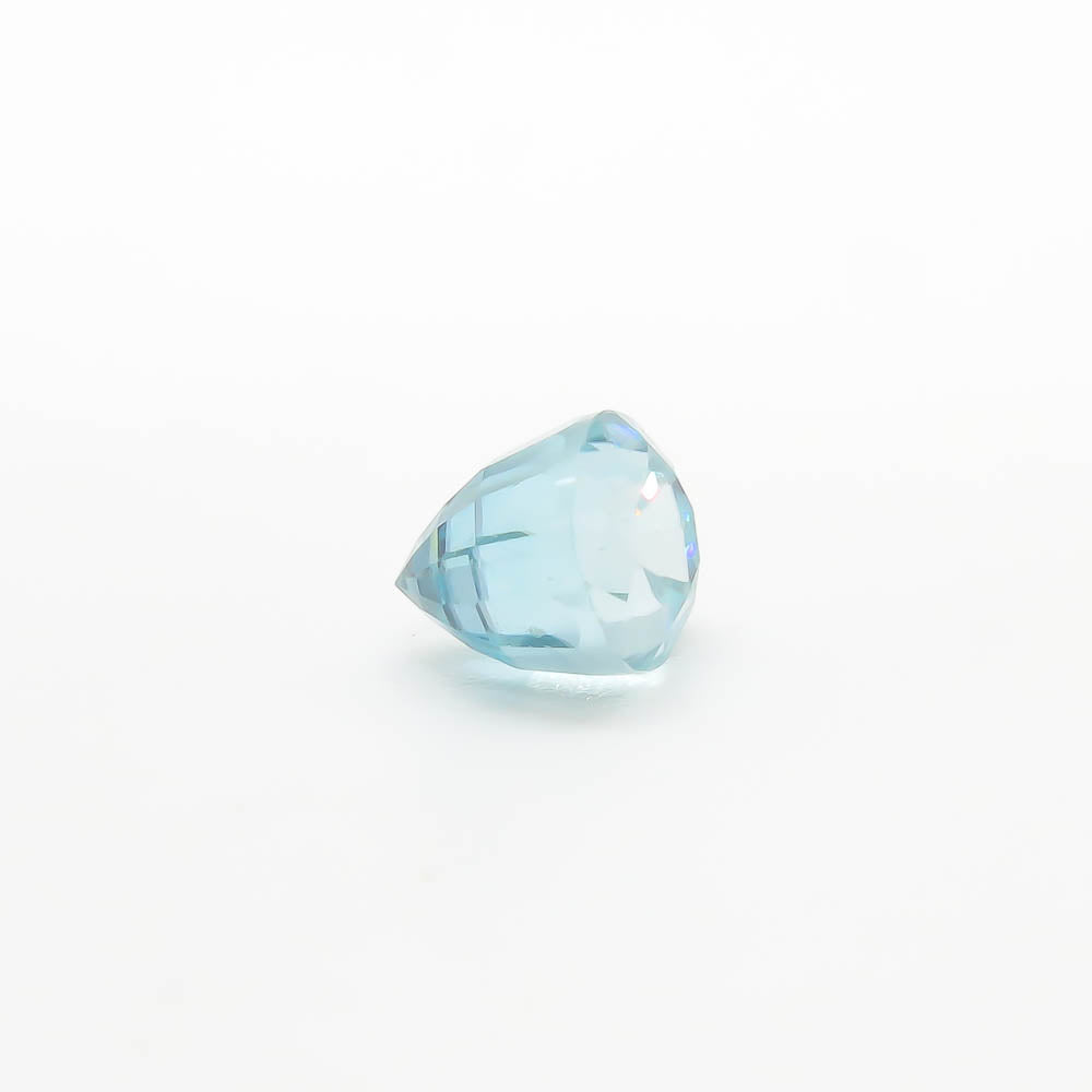 2.15 ct Oval Sky Blue Natural Zircon