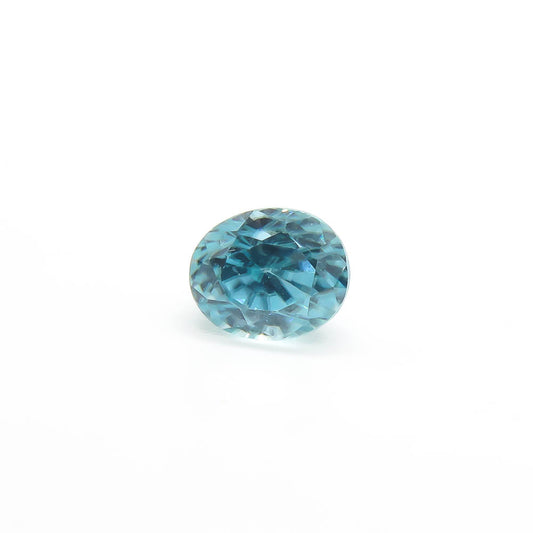 2.15 ct Oval Sky Blue Natural Zircon