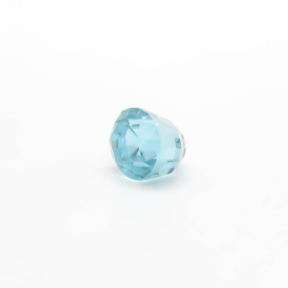 2.15 ct Oval Sky Blue Natural Zircon