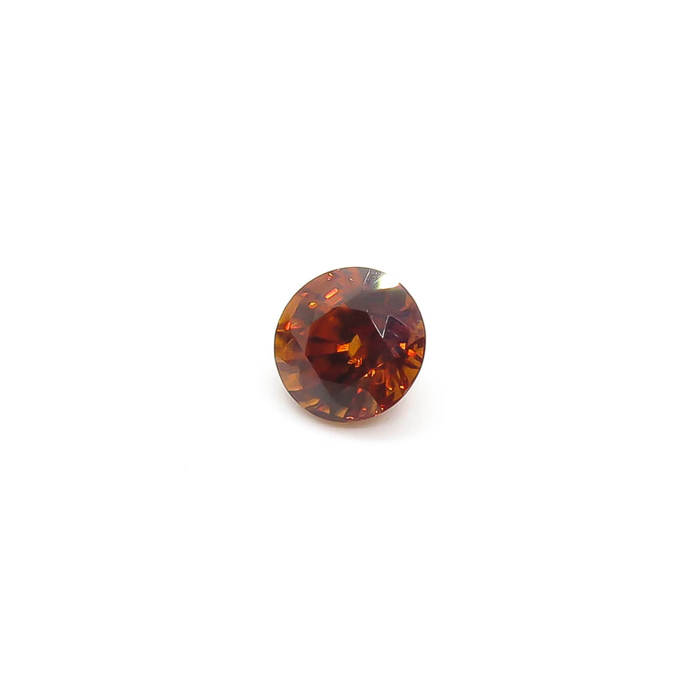 1.74 ct Warm Amber Brown Natural Zircon