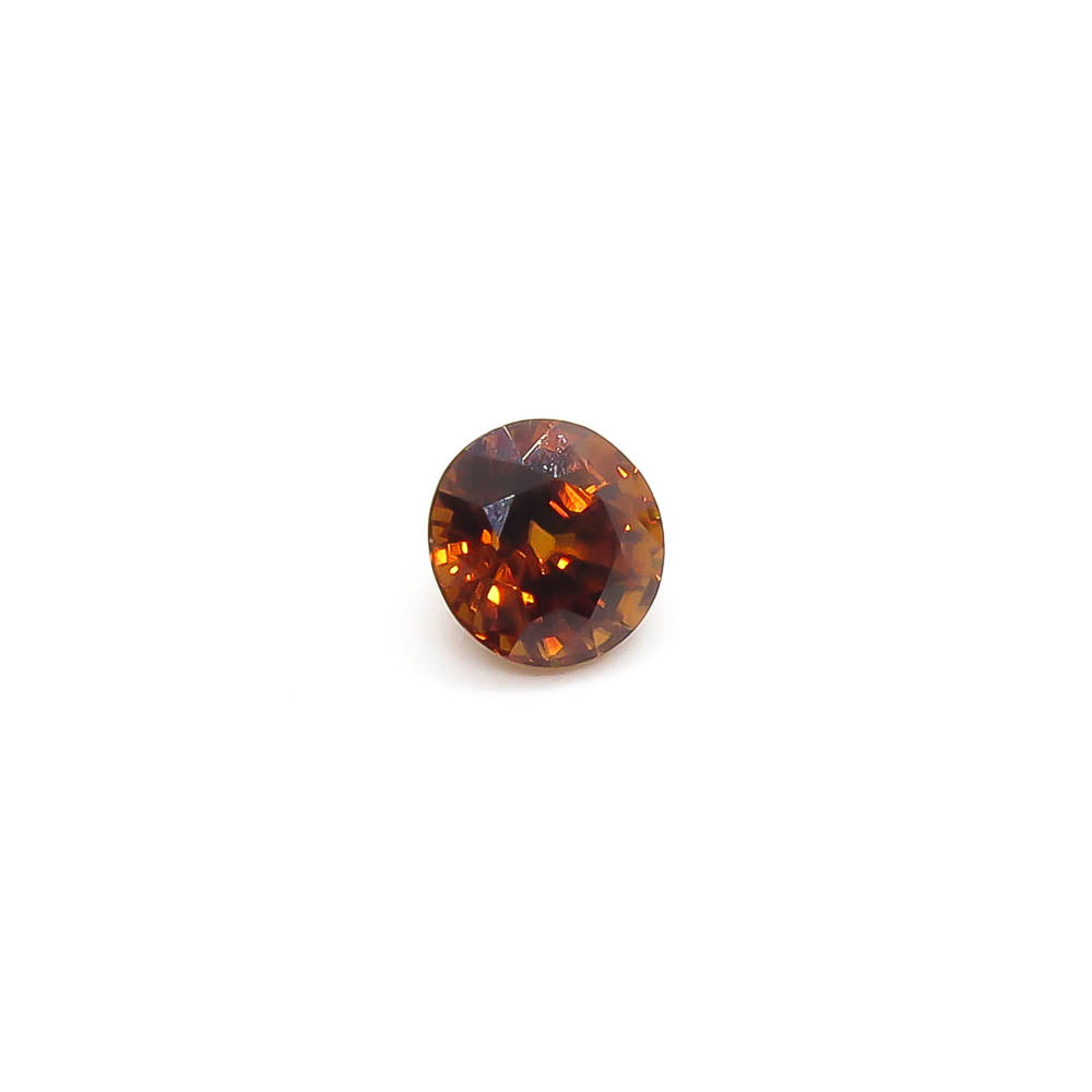 1.74 ct Warm Amber Brown Natural Zircon