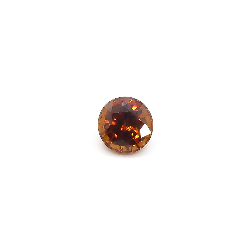 1.74 ct Warm Amber Brown Natural Zircon