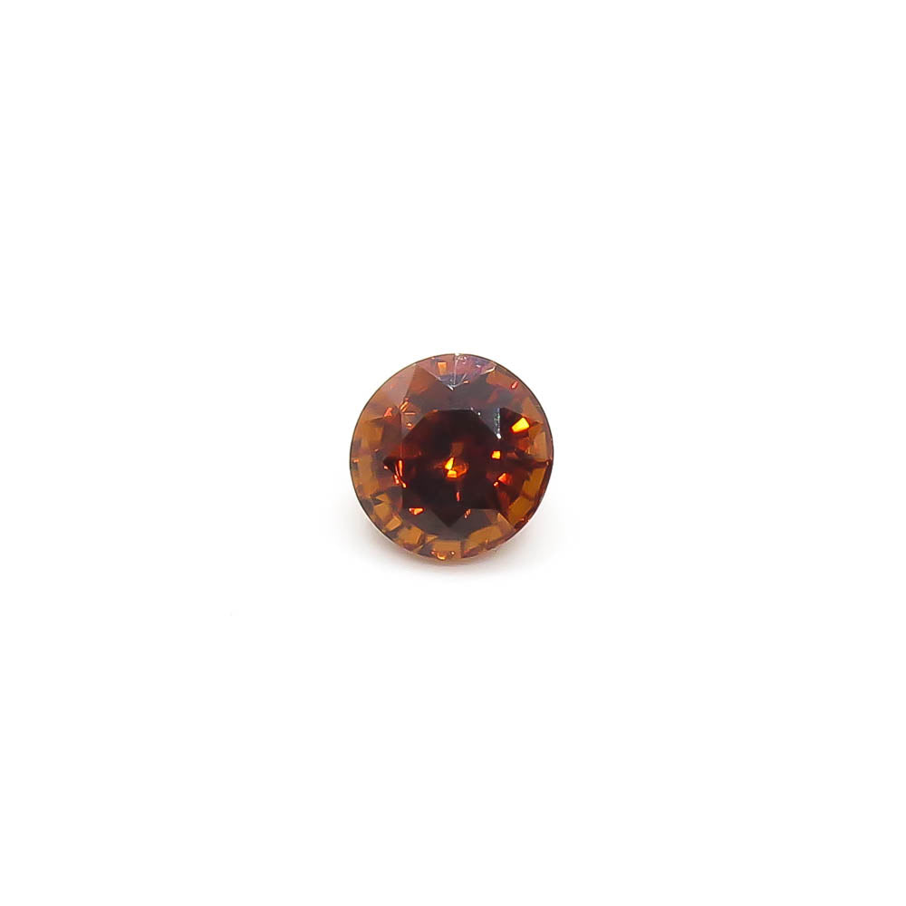 1.74 ct Warm Amber Brown Natural Zircon