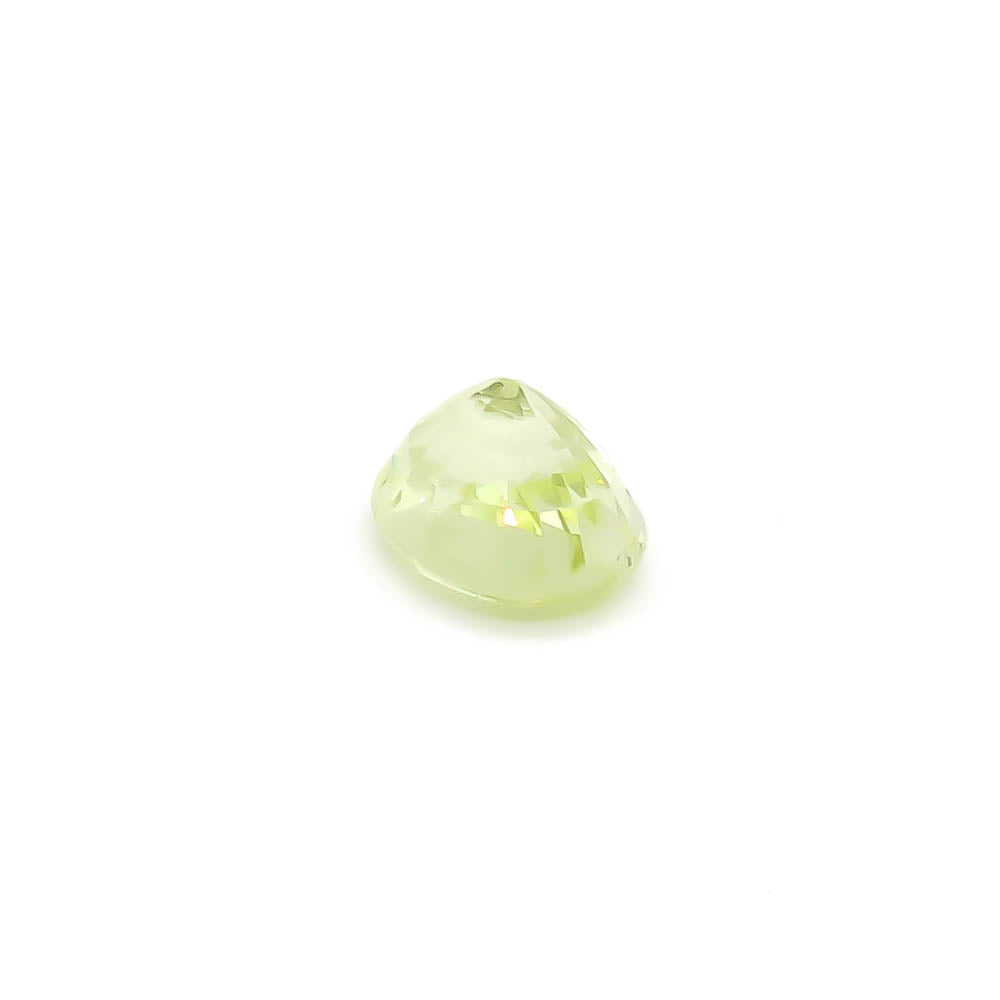 2.33 ct Oval Light Greenish-Yellow Chrysoberyl