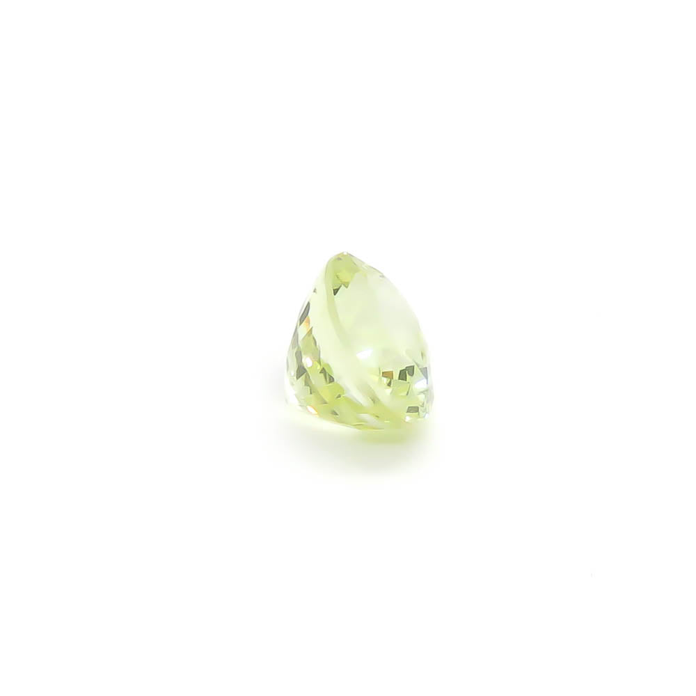 2.33 ct Oval Light Greenish-Yellow Chrysoberyl