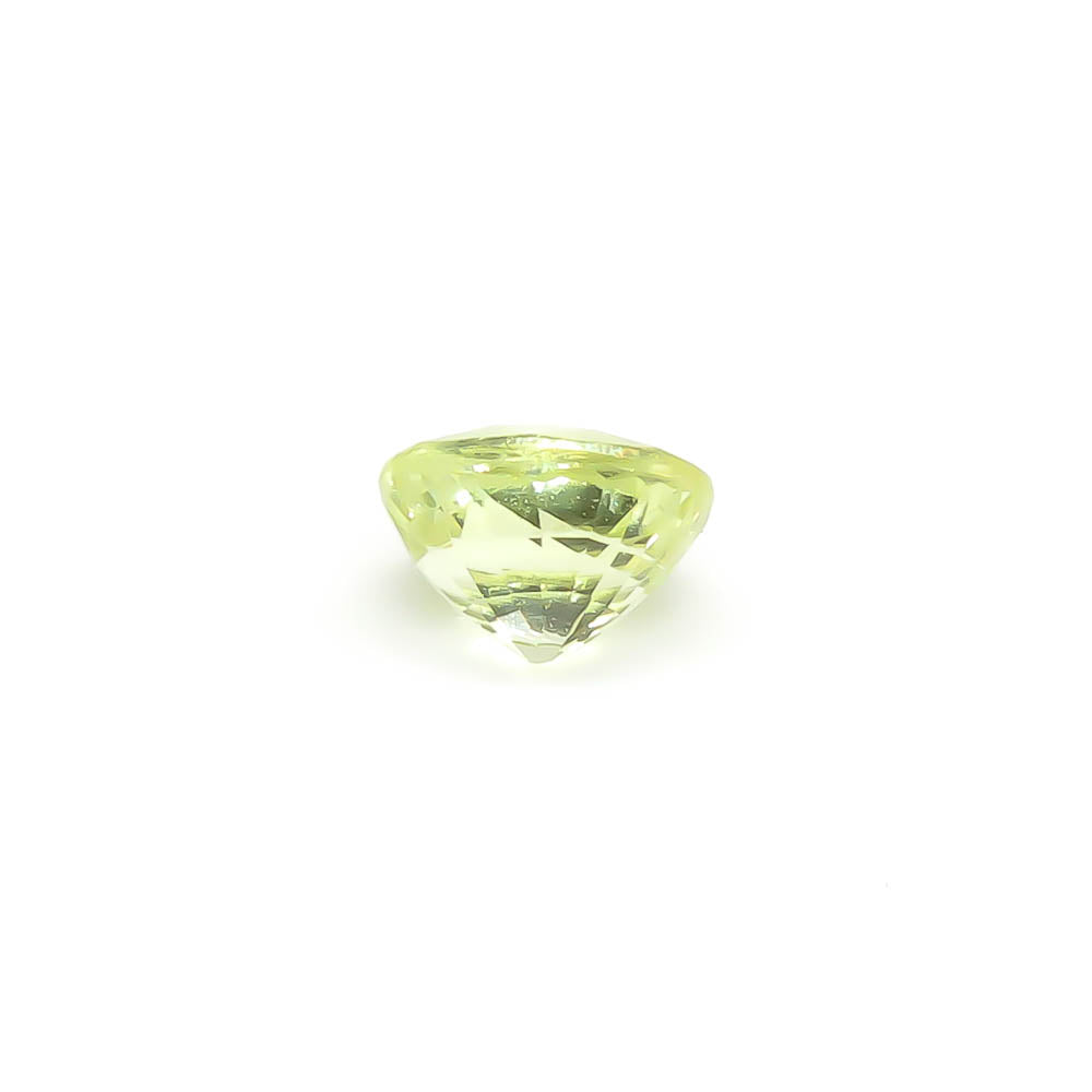 2.33 ct Oval Light Greenish-Yellow Chrysoberyl