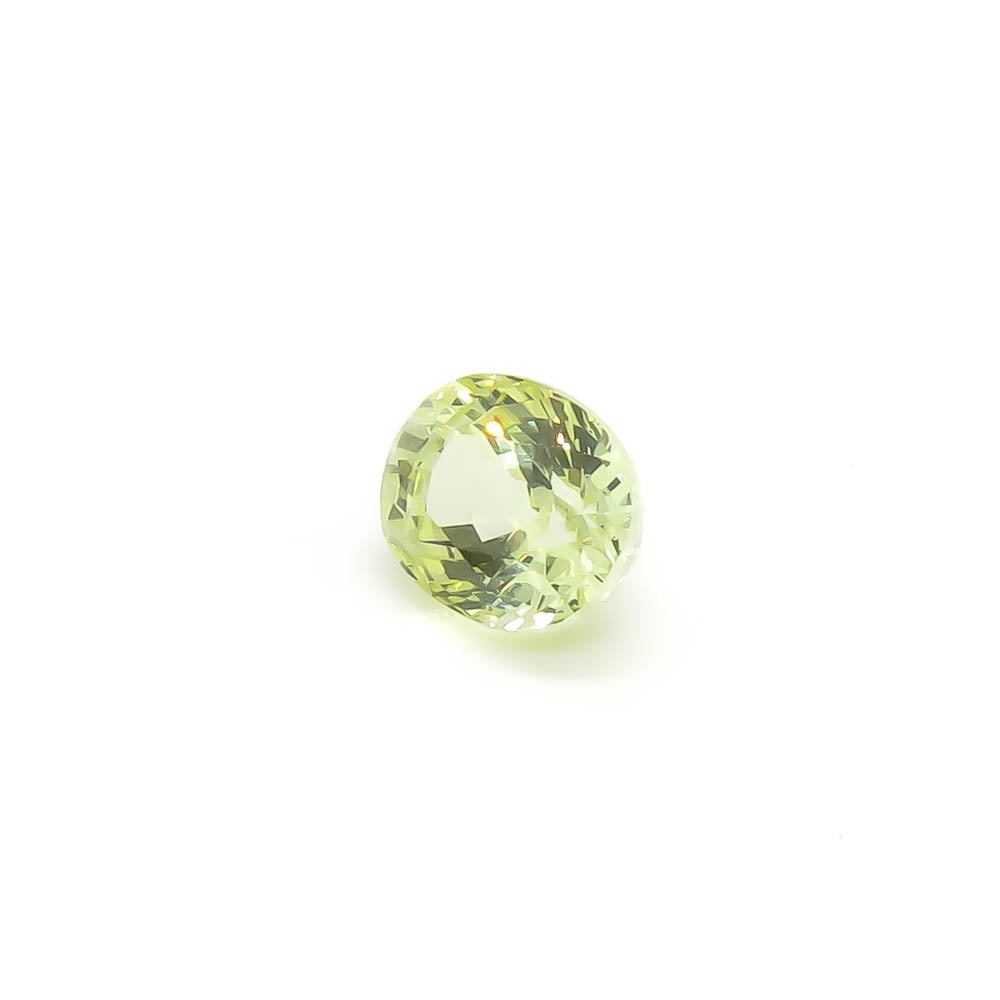 2.33 ct Oval Light Greenish-Yellow Chrysoberyl