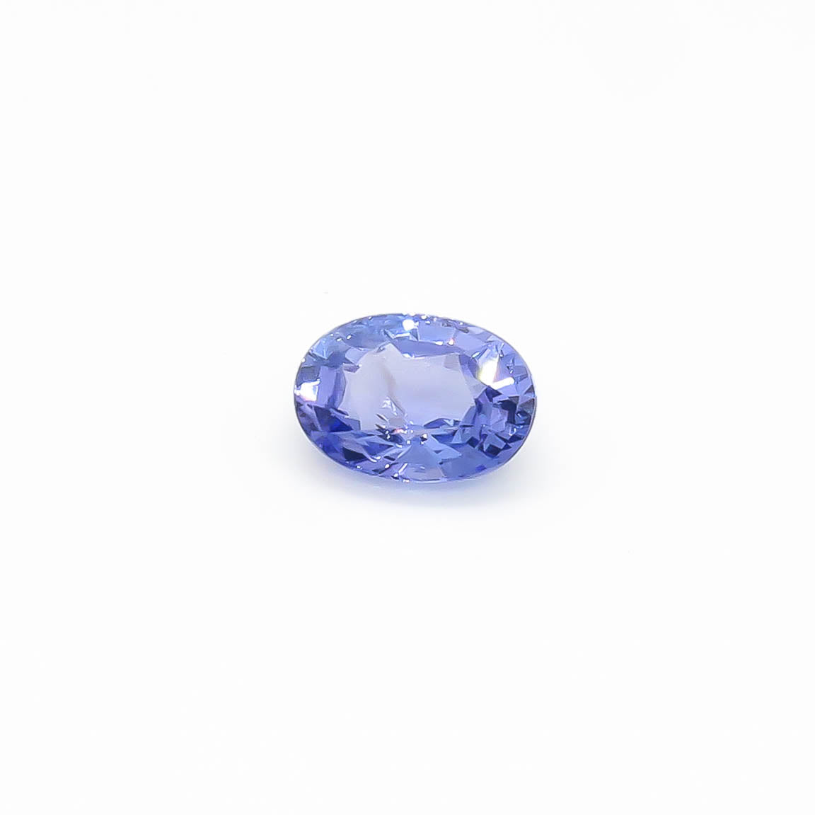 1.3 ct Oval Faceted Bluish-Purple Peacock Tanzanite