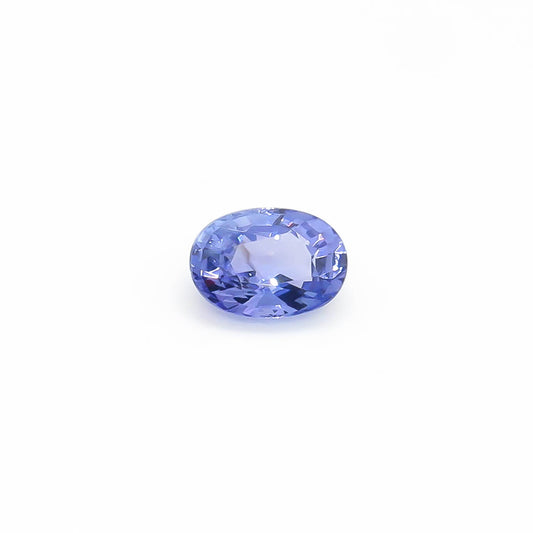 1.3 ct Oval Faceted Bluish-Purple Peacock Tanzanite