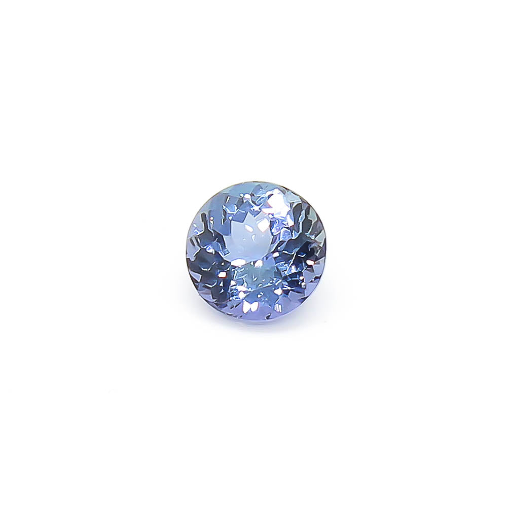 1.79 ct Round Faceted Peacock Tanzanite