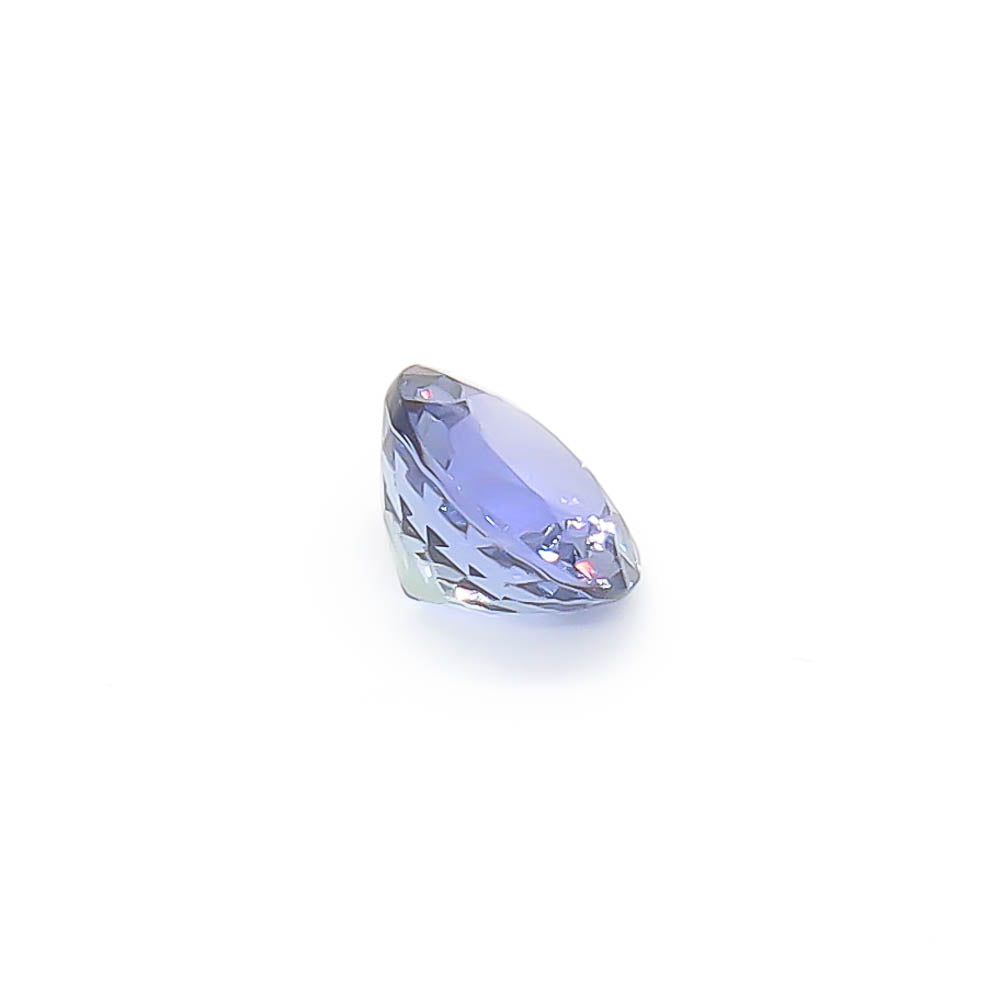 1.79 ct Round Faceted Peacock Tanzanite