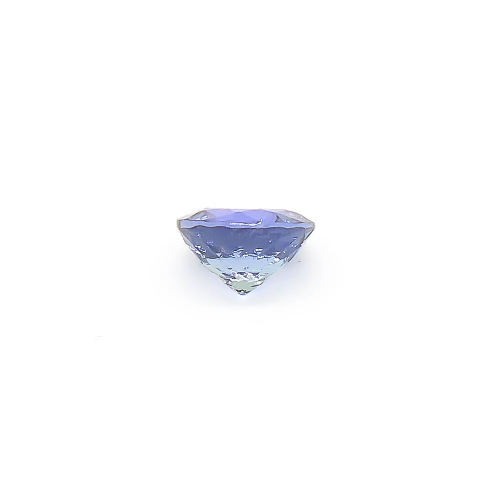 1.79 ct Round Faceted Peacock Tanzanite