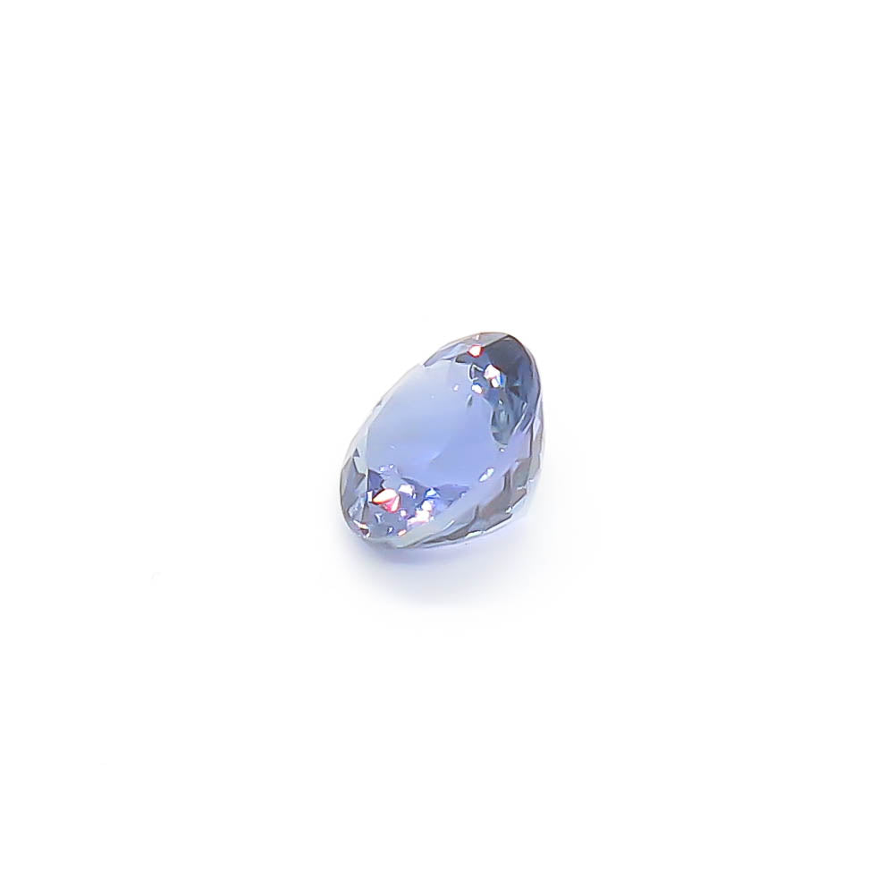 1.79 ct Round Faceted Peacock Tanzanite