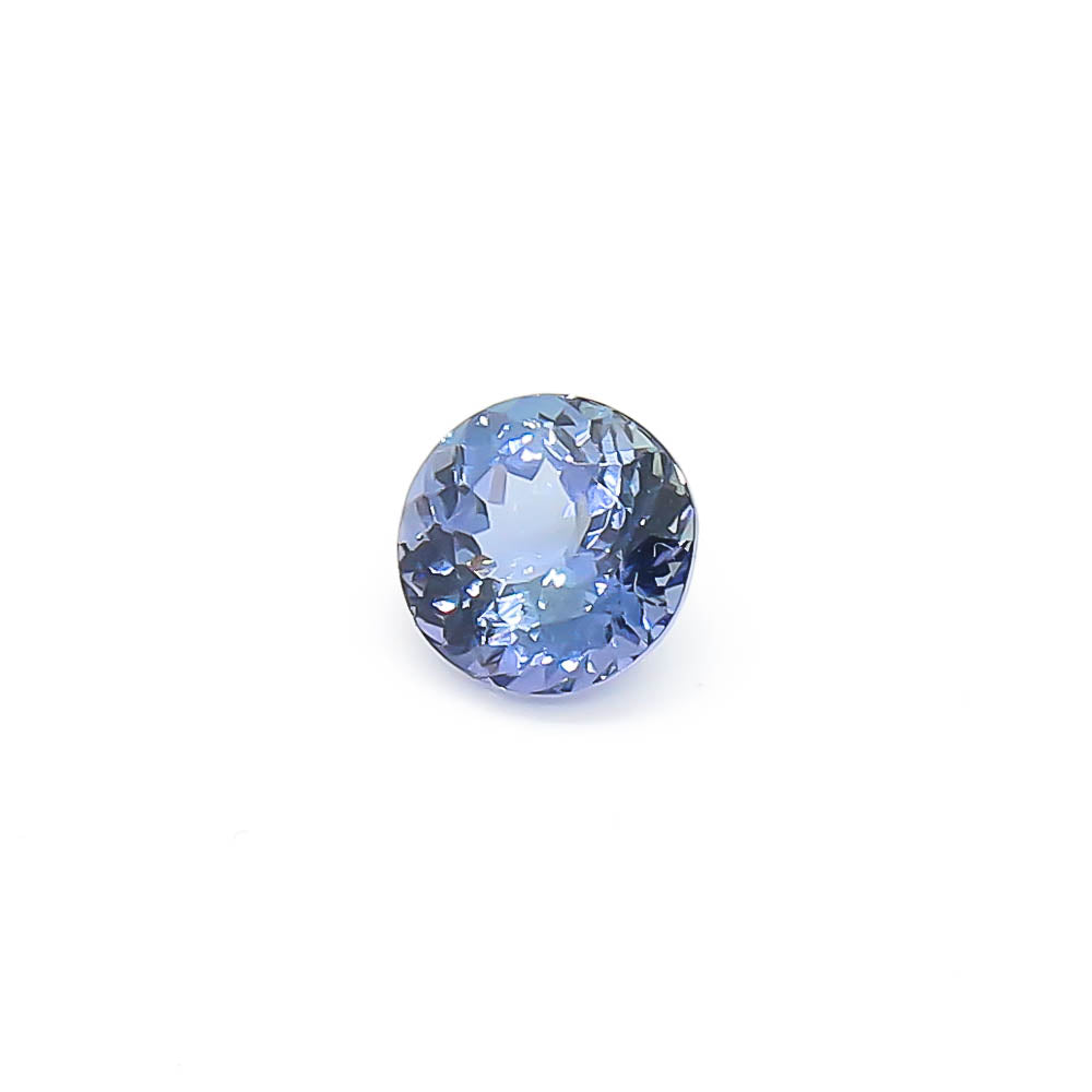 1.79 ct Round Faceted Peacock Tanzanite