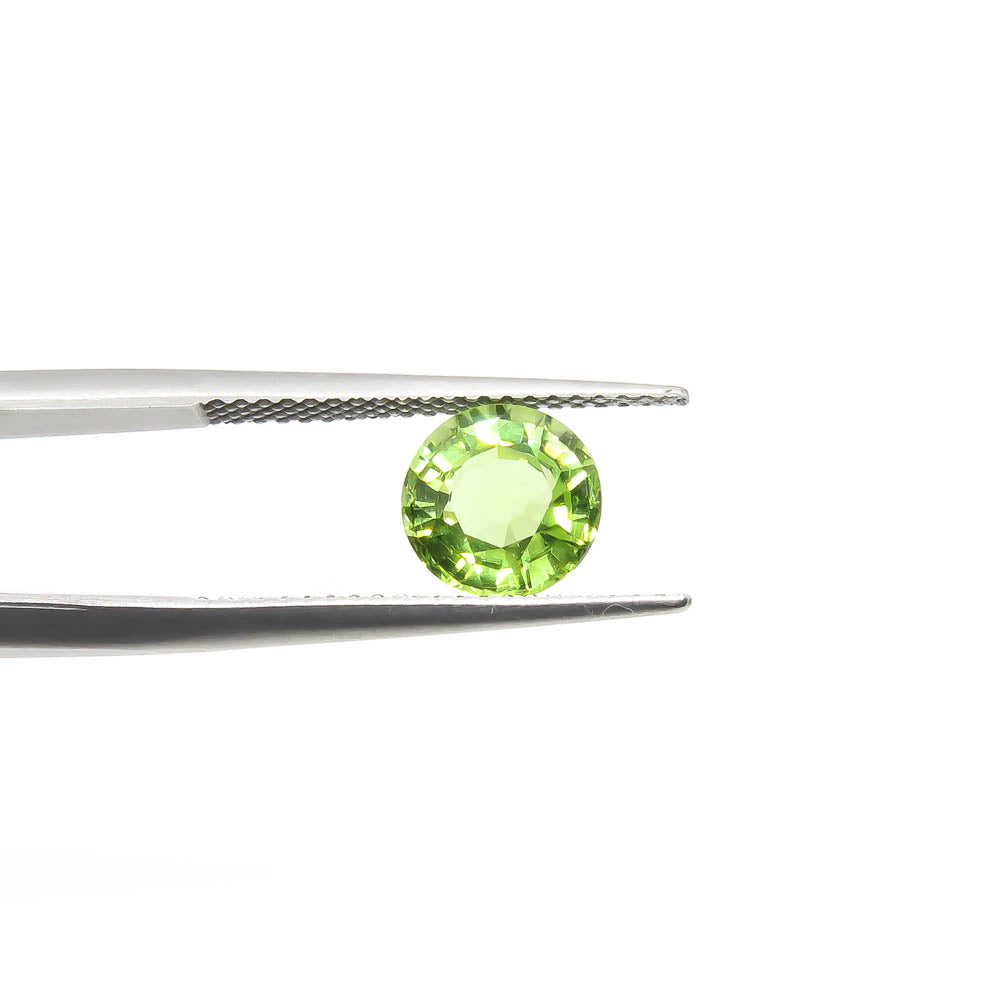 1.60 ct Round Natural Burmese Peridot