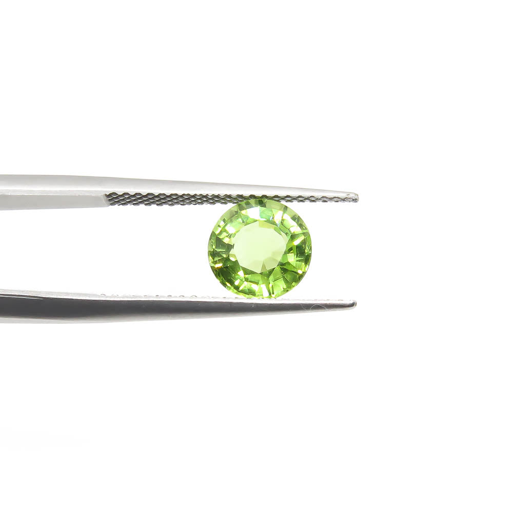 1.60 ct Round Natural Burmese Peridot