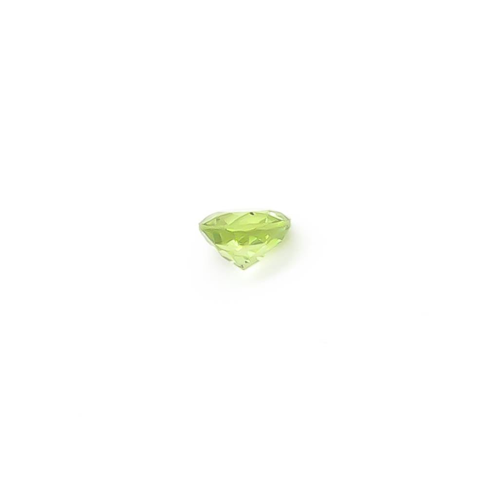 0.285 (4 mm) ct Round Faceted Locally Sourced Natural Peridot