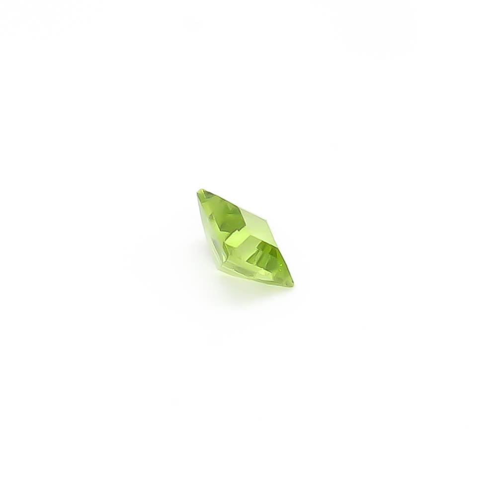 0.671 ct (5mm) Square Faceted Locally Sourced Peridot