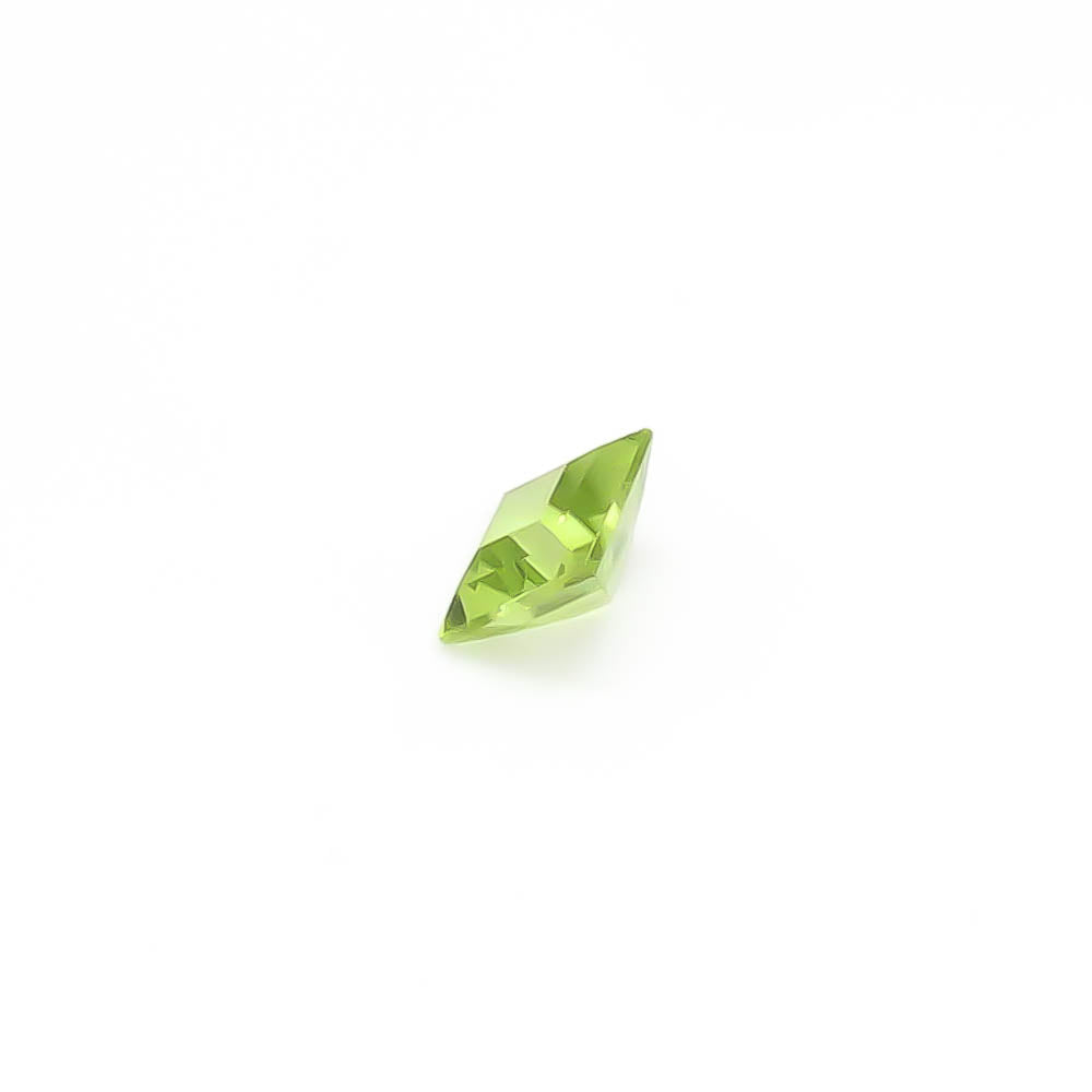 0.671 ct (5mm) Square Faceted Locally Sourced Peridot