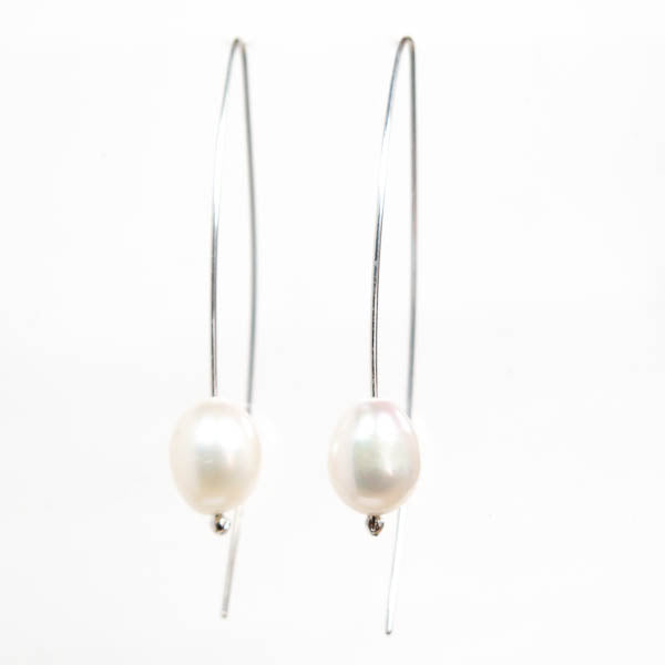 PEARL HOOK EARRINGS