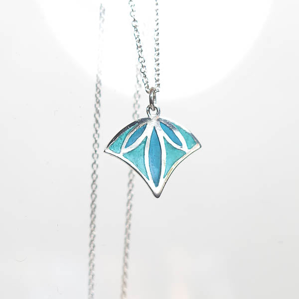 BLUE-GREEN PENDANT #1