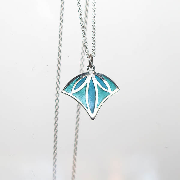 BLUE-GREEN PENDANT #1