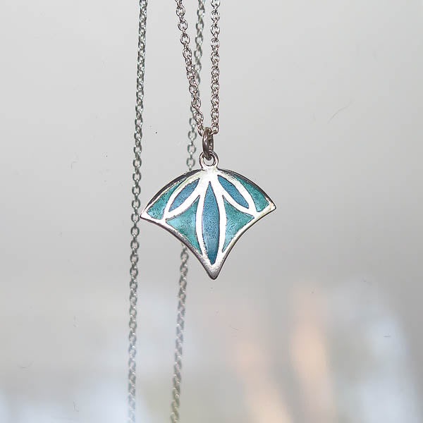 BLUE-GREEN PENDANT #1